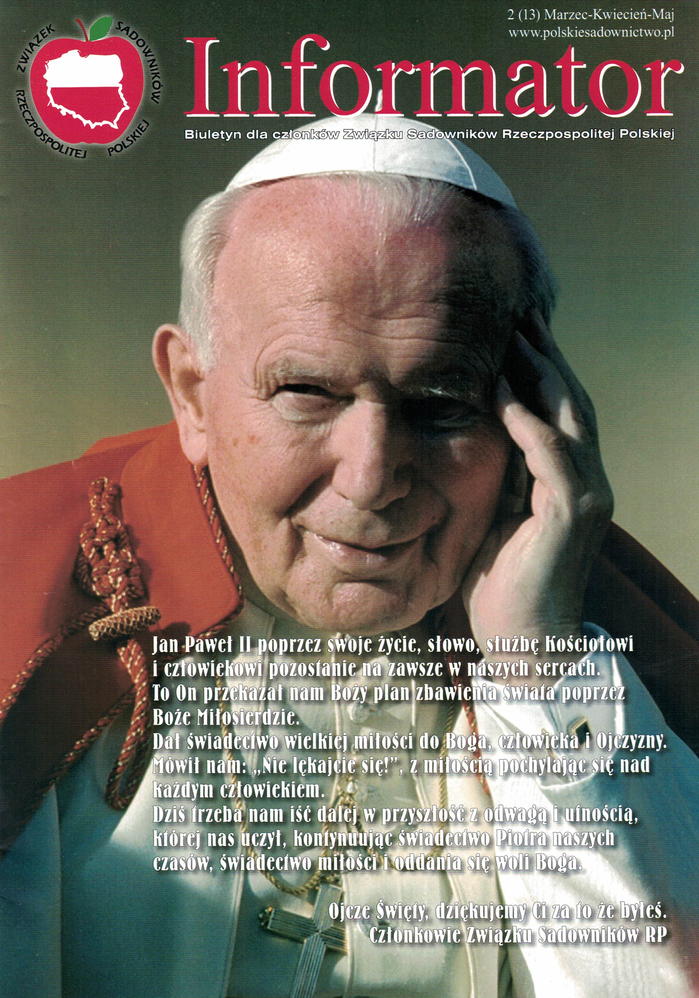 18. rocznica śmierci św. Jana Pawła II