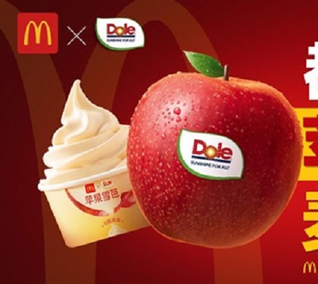 Świat: Giganci w kooperacji: Dole i McDonald's stworzą deser jabłkowy